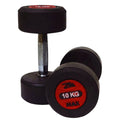 10kg Dumbbells Pair / ZeeMax Rubber Coated