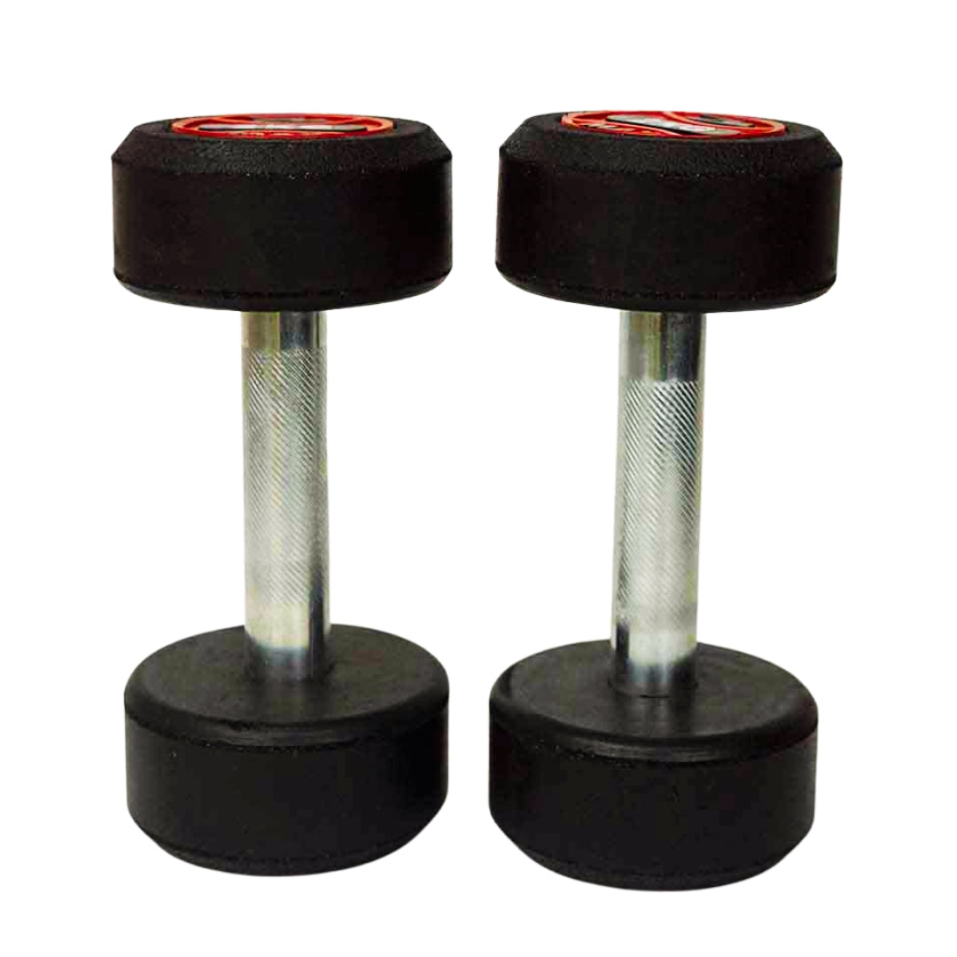 3kg Dumbbells Pair / ZeeMax Rubber Coated