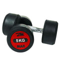 5Kg Dumbbells Pair / ZeeMax Rubber Coated